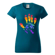 LGBT hand print