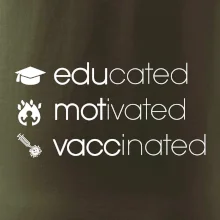 Educated motivated vaccinated