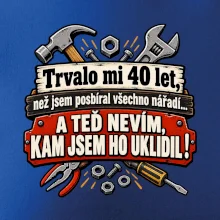 Trvalo mi 40 let, než jsem posbíral všechno nářadí