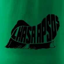 Lhasa Apso nápis v těle Lhasa Apso nápis v těle