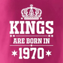 Kings are born in 1970