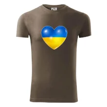 Ukrajina srdce vlajka