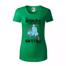 Být motorkářem nebyla moje volba skútr