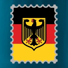 Německá známka - vlajka