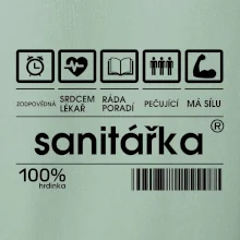 Čárový kód sanitářka