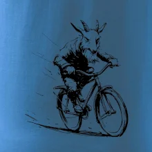 Drsný kozel na kole