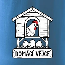 Domácí vejce z veselého kurníku