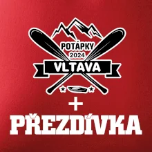 Na vodu - pádla hory (vlastní nápis)