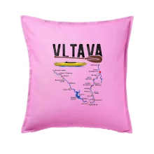 Mapa řeky Vltavy