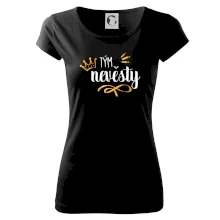 Tým nevěsty princezna - zlatý potisk