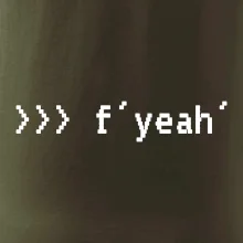 Python  f yeah