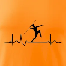 EKG hod oštěpem muž