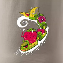 Milkshake vlak kreslený (Pecka design)