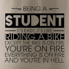 Being a student - bike