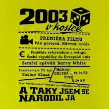 2003 v kostce