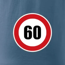 Dopravní značka - omezení rychlosti 60