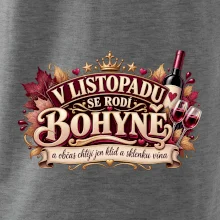 V listopadu se rodí bohyně vína