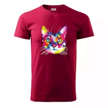 Kočka duhová hlava