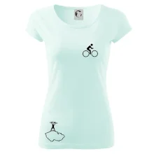 Mapa ČR + kolo na prsu