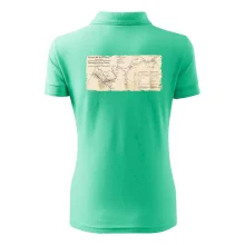 Mapa Báňské dráhy z Moravské Ostravy do Doubravy