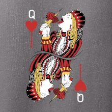 Srdcová Královna kreslená (Pecka Design)