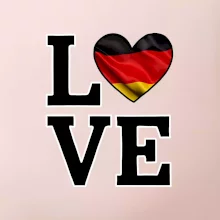 Love Německá vlajka