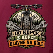 Do kopce z kopce hlavně na kole