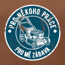 Sekání pro někoho práce, pro mě zábava