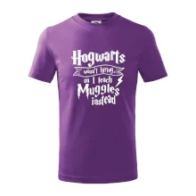 Harry - Hogwarts wasn’t hiring, so I teach Muggles instead