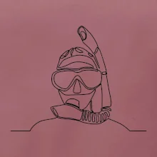 Potápěč jedním tahem