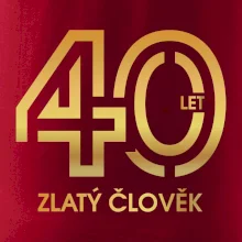 40 let zlatý člověk
