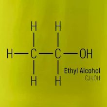 Molekulární struktura Ethanol