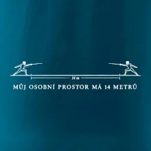 Můj osobní prostor má 14 metrů