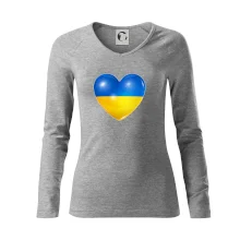 Ukrajina srdce vlajka Ukrajina srdce vlajka