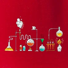 Chemická aparatura barevná