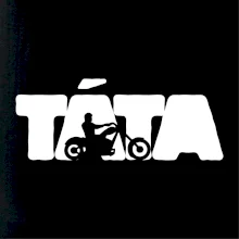 Táta nápis - motorka chopper