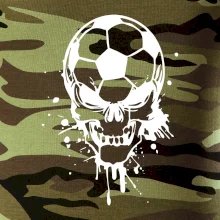 Fotbal lebka splash Fotbal lebka splash