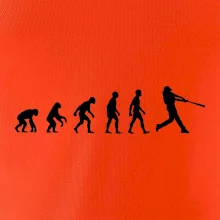 Evoluce baseball pálkař odpal