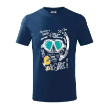 Potapěčské brýle text