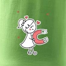 Párový motiv - panáček a magnet