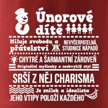 Narozeniny únor