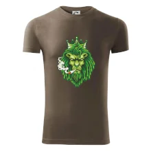 Zhulený lev zelený