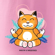 Kočka - mistr v meditaci (Pecka design)