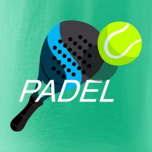Padel obrazek barevný