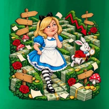 Alenka v říši dluhů finanční bludiště