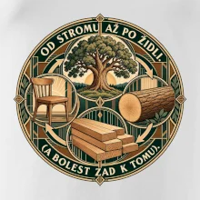 Od stromu až po dřevěnou židli