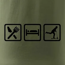 Eat sleep koloběh - koloběžka