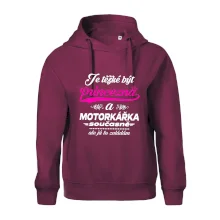 Je těžké být princezna - motorkářka Je těžké být princezna - motorkářka