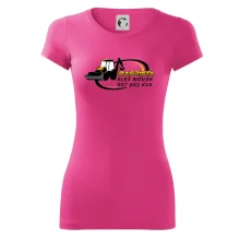 Bagrista v kruhu - vlastní nápis