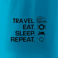 Eat sleep travel - Malý přívěs